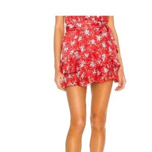 Sabina Musayev Caribbean Wrap Skirt